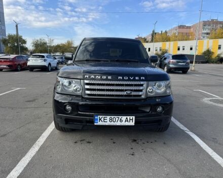 Черный Ленд Ровер Рендж Ровер Спорт, объемом двигателя 4.2 л и пробегом 169 тыс. км за 11200 $, фото 1 на Automoto.ua