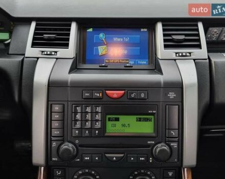 Чорний Ленд Ровер Range Rover Sport, об'ємом двигуна 4.2 л та пробігом 145 тис. км за 11999 $, фото 73 на Automoto.ua