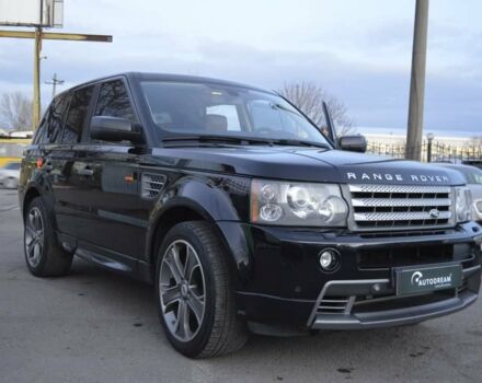 Чорний Ленд Ровер Range Rover Sport, об'ємом двигуна 4.2 л та пробігом 86 тис. км за 15500 $, фото 1 на Automoto.ua