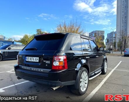 Чорний Ленд Ровер Range Rover Sport, об'ємом двигуна 4.2 л та пробігом 169 тис. км за 11200 $, фото 3 на Automoto.ua