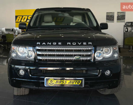Черный Ленд Ровер Рендж Ровер Спорт, объемом двигателя 4.4 л и пробегом 235 тыс. км за 10300 $, фото 1 на Automoto.ua