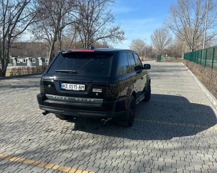 Чорний Ленд Ровер Range Rover Sport, об'ємом двигуна 4.2 л та пробігом 232 тис. км за 10000 $, фото 4 на Automoto.ua