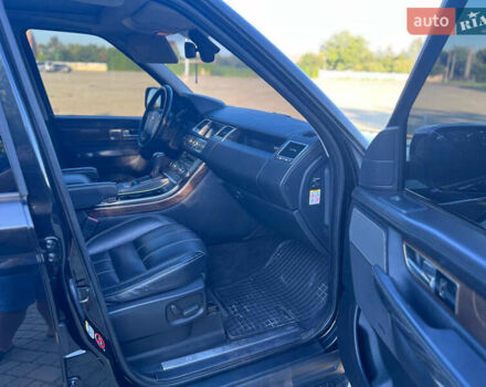 Черный Ленд Ровер Рендж Ровер Спорт, объемом двигателя 5 л и пробегом 196 тыс. км за 20500 $, фото 12 на Automoto.ua