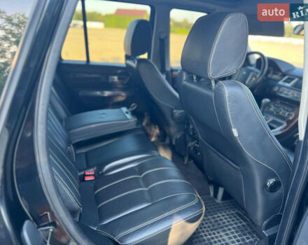 Чорний Ленд Ровер Range Rover Sport, об'ємом двигуна 5 л та пробігом 196 тис. км за 20500 $, фото 10 на Automoto.ua