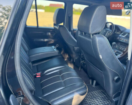 Чорний Ленд Ровер Range Rover Sport, об'ємом двигуна 5 л та пробігом 196 тис. км за 20500 $, фото 10 на Automoto.ua