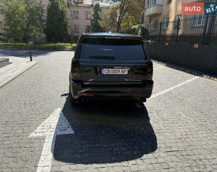 Чорний Ленд Ровер Range Rover Sport, об'ємом двигуна 5 л та пробігом 168 тис. км за 18500 $, фото 2 на Automoto.ua