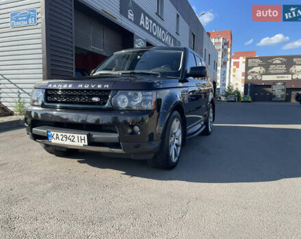 Черный Ленд Ровер Рендж Ровер Спорт, объемом двигателя 5 л и пробегом 207 тыс. км за 17999 $, фото 11 на Automoto.ua