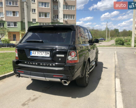 Чорний Ленд Ровер Range Rover Sport, об'ємом двигуна 5 л та пробігом 136 тис. км за 24300 $, фото 2 на Automoto.ua