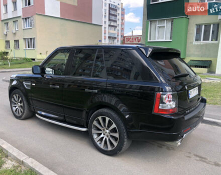 Чорний Ленд Ровер Range Rover Sport, об'ємом двигуна 5 л та пробігом 136 тис. км за 24300 $, фото 3 на Automoto.ua
