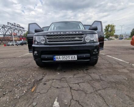 Чорний Ленд Ровер Range Rover Sport, об'ємом двигуна 5 л та пробігом 227 тис. км за 19900 $, фото 5 на Automoto.ua