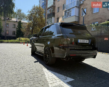 Чорний Ленд Ровер Range Rover Sport, об'ємом двигуна 5 л та пробігом 168 тис. км за 18500 $, фото 12 на Automoto.ua