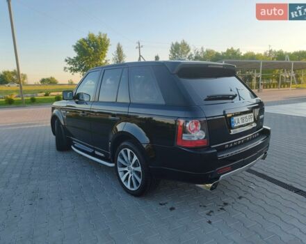 Чорний Ленд Ровер Range Rover Sport, об'ємом двигуна 5 л та пробігом 129 тис. км за 19500 $, фото 9 на Automoto.ua