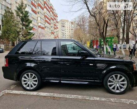 Чорний Ленд Ровер Range Rover Sport, об'ємом двигуна 5.5 л та пробігом 129 тис. км за 14999 $, фото 1 на Automoto.ua