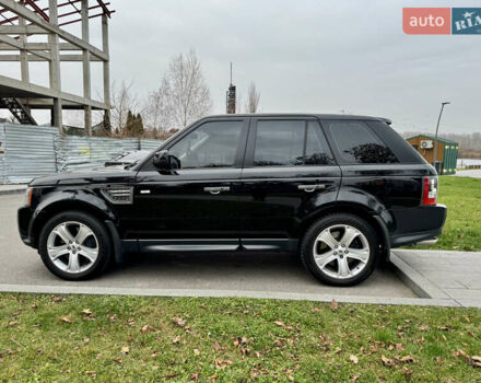 Черный Ленд Ровер Рендж Ровер Спорт, объемом двигателя 5 л и пробегом 122 тыс. км за 17999 $, фото 12 на Automoto.ua