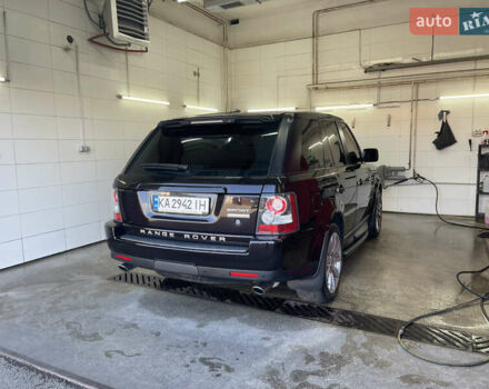 Черный Ленд Ровер Рендж Ровер Спорт, объемом двигателя 5 л и пробегом 207 тыс. км за 17999 $, фото 6 на Automoto.ua