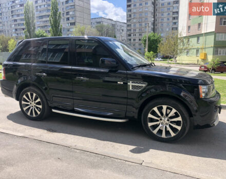 Чорний Ленд Ровер Range Rover Sport, об'ємом двигуна 5 л та пробігом 136 тис. км за 24300 $, фото 1 на Automoto.ua