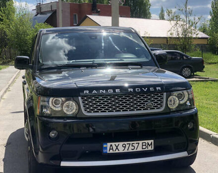 Черный Ленд Ровер Рендж Ровер Спорт, объемом двигателя 5 л и пробегом 136 тыс. км за 24300 $, фото 1 на Automoto.ua