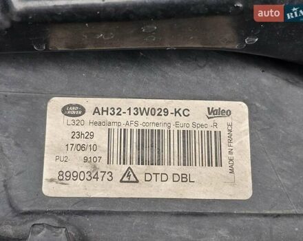 Черный Ленд Ровер Рендж Ровер Спорт, объемом двигателя 3.63 л и пробегом 300 тыс. км за 15000 $, фото 11 на Automoto.ua