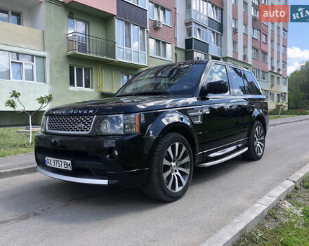 Черный Ленд Ровер Рендж Ровер Спорт, объемом двигателя 5 л и пробегом 136 тыс. км за 24300 $, фото 4 на Automoto.ua