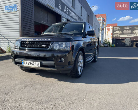 Чорний Ленд Ровер Range Rover Sport, об'ємом двигуна 5 л та пробігом 207 тис. км за 14900 $, фото 6 на Automoto.ua