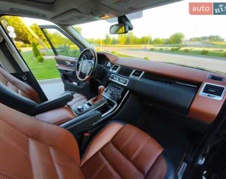Чорний Ленд Ровер Range Rover Sport, об'ємом двигуна 5 л та пробігом 129 тис. км за 19500 $, фото 5 на Automoto.ua