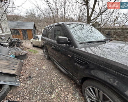 Черный Ленд Ровер Рендж Ровер Спорт, объемом двигателя 3 л и пробегом 250 тыс. км за 9500 $, фото 2 на Automoto.ua