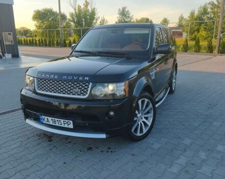 Чорний Ленд Ровер Range Rover Sport, об'ємом двигуна 5 л та пробігом 129 тис. км за 19500 $, фото 10 на Automoto.ua