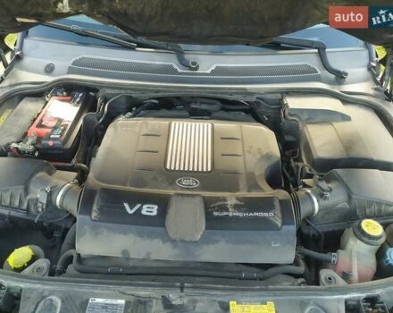 Черный Ленд Ровер Рендж Ровер Спорт, объемом двигателя 5 л и пробегом 140 тыс. км за 20000 $, фото 18 на Automoto.ua