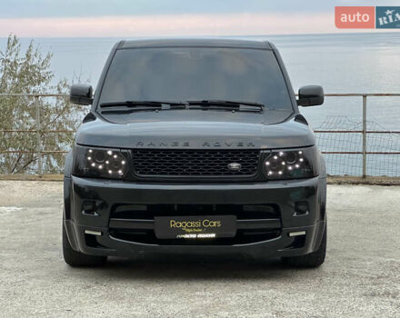 Черный Ленд Ровер Рендж Ровер Спорт, объемом двигателя 5 л и пробегом 229 тыс. км за 19900 $, фото 1 на Automoto.ua