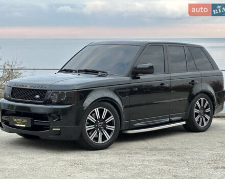 Черный Ленд Ровер Рендж Ровер Спорт, объемом двигателя 5 л и пробегом 229 тыс. км за 19900 $, фото 2 на Automoto.ua