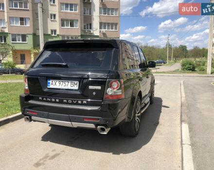 Чорний Ленд Ровер Range Rover Sport, об'ємом двигуна 5 л та пробігом 136 тис. км за 24300 $, фото 2 на Automoto.ua