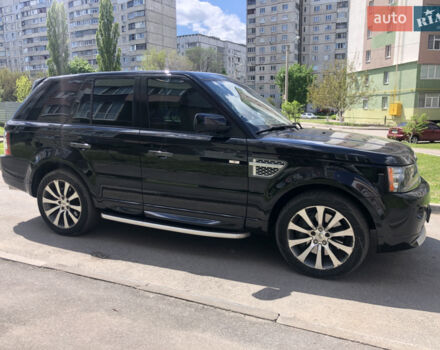 Чорний Ленд Ровер Range Rover Sport, об'ємом двигуна 5 л та пробігом 136 тис. км за 24300 $, фото 1 на Automoto.ua