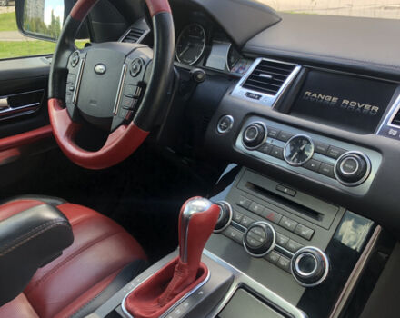 Чорний Ленд Ровер Range Rover Sport, об'ємом двигуна 5 л та пробігом 136 тис. км за 24300 $, фото 9 на Automoto.ua