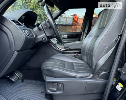 Черный Ленд Ровер Рендж Ровер Спорт, объемом двигателя 5 л и пробегом 167 тыс. км за 17000 $, фото 17 на Automoto.ua