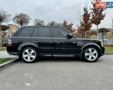 Черный Ленд Ровер Рендж Ровер Спорт, объемом двигателя 5 л и пробегом 122 тыс. км за 17999 $, фото 1 на Automoto.ua
