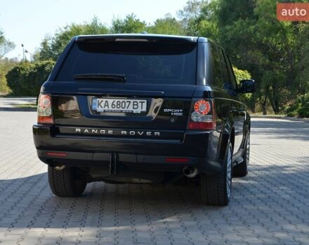 Чорний Ленд Ровер Range Rover Sport, об'ємом двигуна 5 л та пробігом 208 тис. км за 10999 $, фото 9 на Automoto.ua