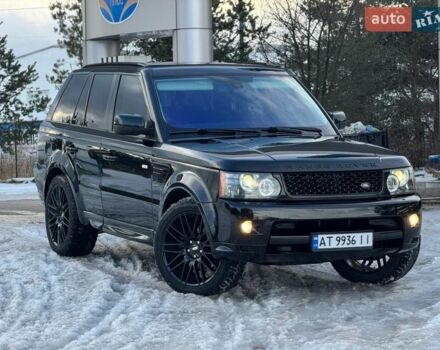 Черный Ленд Ровер Рендж Ровер Спорт, объемом двигателя 3 л и пробегом 247 тыс. км за 14990 $, фото 1 на Automoto.ua