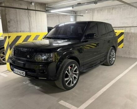 Чорний Ленд Ровер Range Rover Sport, об'ємом двигуна 5 л та пробігом 129 тис. км за 16499 $, фото 2 на Automoto.ua