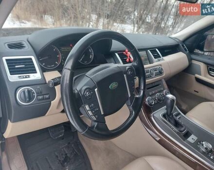 Чорний Ленд Ровер Range Rover Sport, об'ємом двигуна 3 л та пробігом 216 тис. км за 15300 $, фото 15 на Automoto.ua