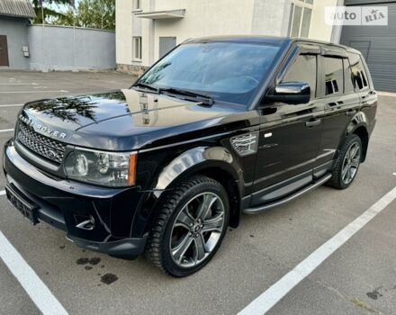 Чорний Ленд Ровер Range Rover Sport, об'ємом двигуна 5 л та пробігом 115 тис. км за 14400 $, фото 10 на Automoto.ua