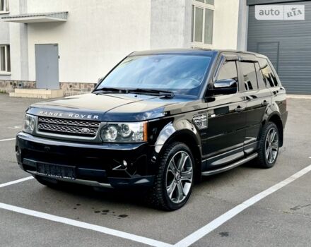Чорний Ленд Ровер Range Rover Sport, об'ємом двигуна 5 л та пробігом 115 тис. км за 14400 $, фото 2 на Automoto.ua