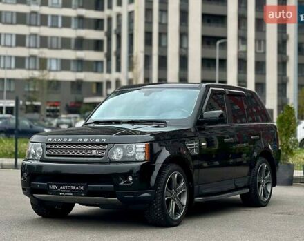 Чорний Ленд Ровер Range Rover Sport, об'ємом двигуна 5 л та пробігом 114 тис. км за 14900 $, фото 6 на Automoto.ua