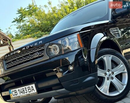 Чорний Ленд Ровер Range Rover Sport, об'ємом двигуна 5 л та пробігом 53 тис. км за 22500 $, фото 1 на Automoto.ua