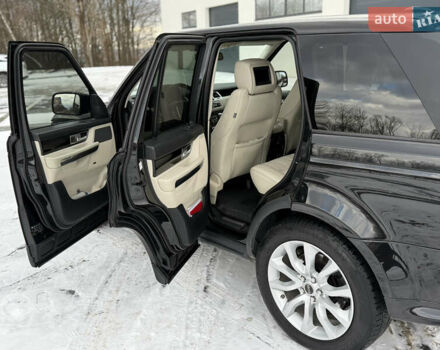 Чорний Ленд Ровер Range Rover Sport, об'ємом двигуна 2.99 л та пробігом 205 тис. км за 18500 $, фото 11 на Automoto.ua