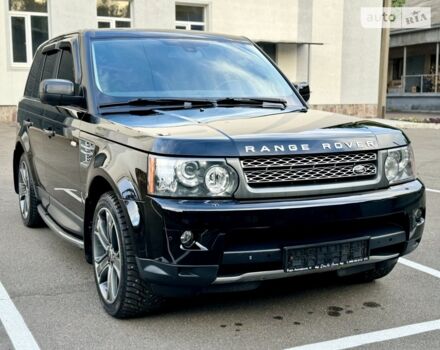 Чорний Ленд Ровер Range Rover Sport, об'ємом двигуна 5 л та пробігом 115 тис. км за 14400 $, фото 4 на Automoto.ua