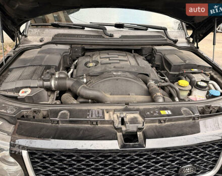 Черный Ленд Ровер Рендж Ровер Спорт, объемом двигателя 3 л и пробегом 236 тыс. км за 18000 $, фото 15 на Automoto.ua