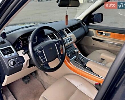 Чорний Ленд Ровер Range Rover Sport, об'ємом двигуна 5 л та пробігом 230 тис. км за 11300 $, фото 6 на Automoto.ua