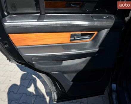 Чорний Ленд Ровер Range Rover Sport, об'ємом двигуна 5 л та пробігом 208 тис. км за 10999 $, фото 33 на Automoto.ua
