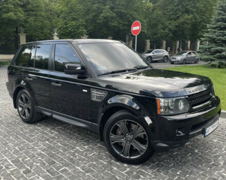 Чорний Ленд Ровер Range Rover Sport, об'ємом двигуна 5 л та пробігом 180 тис. км за 14500 $, фото 2 на Automoto.ua
