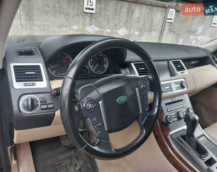 Чорний Ленд Ровер Range Rover Sport, об'ємом двигуна 3 л та пробігом 215 тис. км за 15500 $, фото 4 на Automoto.ua